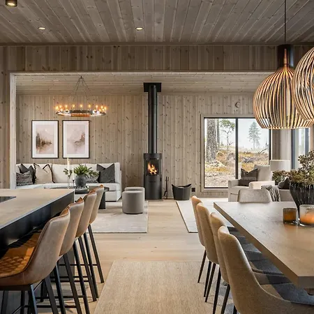 Th2115- Premium In Trysilfjell With Jacuzzi, Sauna, Shuttle Bus Chalet Trysil